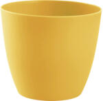 Gardenico Mască ghiveci Ella plastic Ø 21 cm H 18, 7 cm galben miere (4111474171)