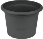 Gardenico Ghiveci Campanula plastic Ø 34 cm H 23, 8 cm antracit (41114087)