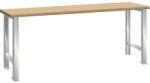 Lista Műhely munkapad LISTA, 1500x700x840 mm, világosszürke