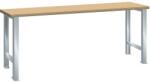 Lista Műhely munkapad LISTA, 1500x750x890 mm, teherbírás 600 kg, szürke