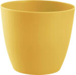 Gardenico Mască ghiveci Ella plastic Ø 10 cm H 8, 7 cm galben miere (4114054171)