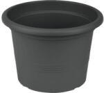 Gardenico Ghiveci Campanula plastic Ø 23 cm H 16, 6 cm antracit (41114067)