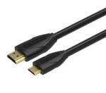 Vention mini HDMI/M - HDMI/M, (fekete) 1, 5m, kábel