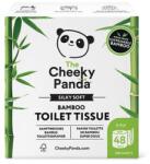 The Cheeky Panda Toalettpapír, bambusz, 3 rétegű, kistekercses, 48 tekercs, CHEEKY PANDA, fehér PFTOILT48 (PFTOILT48)