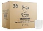 The Cheeky Panda Toalettpapír, bambusz, 3 rétegű, kistekercses, 36 tekercs, CHEEKY PANDA, fehér LQTOILT36 (LQTOILT36)