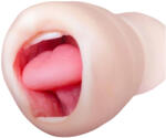 Tracy's Dog Cup - masturbator oral realist cu dinți (culoare corporală)