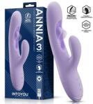 INTOYOU Annia G-Spot Wiggling Rabbit Vibrator 3 Motors Purple Vibrator