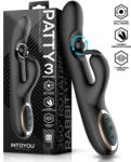 INTOYOU Patty Rotating Ball Rabbit Vibrator 3 Motors Black Vibrator