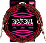 Ernie Ball Braided Straight Straight Inst Cable 3 m Директен - Ъглов Инструментален кабел (P06394)