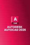 Autodesk AutoCAD 2026 (1 - 3 éves) (Windows/MacOS)
