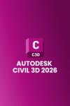 Autodesk CIVIL 3D 2026 (1 - 3 éves) (Windows/MacOS)