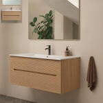 AdattoCasa Rigo 100 fali alsószekrény két fiókkal, Rovere Farina világos tölgy 5RIGT05.056 (5RIGT05.056)