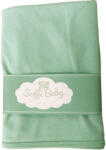 Soffi Baby Baby takaró pamut dupla zöld 80x100cm - babycenter-online