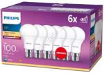 Philips КОМПЛЕКТ 6x LED крушки Philips A60 B22/13W/230V 2700K (P7195)