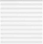 vidaXL zebrafüggönnyel fehér szövetszélesség 145, 9 cm poliészter (4014739)