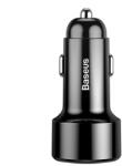Baseus Magic 2x USB QC 3.0 45W autós töltő (fekete)