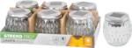Strend Pro Lámpa Strend Pro Garden, napelemes, lánghatás, 6x LED, meleg fehér, 10x10 cm, Kiszerelés 6 db