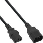 InLine Cablu de alimentare IEC C13 la C14 1.8m Negru, InLine IL16632 (IL16632)