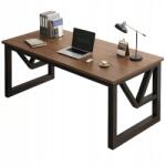 Muvu Gamer Íróasztal Modern Számítógép Sötét Bükk Ipari Loft 120 CM (BIURKO GAMINGOWE NOWOCZESNE CIEMNY BUK)