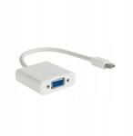 Akyga Vga adapter mini DisplayPort Akyga AK-AD-39 Dp átalakító kábel 15cm F/m (AK-AD-39)