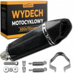 Auto Gamma Kipufogódob Motorkerékpár Sport Basszusgitár Db Killer Carbon Univerzális 50CM