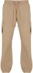 Urban Classics Férfi nylon egyenes szárú Cargo nadrág XL barna|szürke
