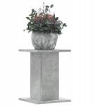 vidaXL Növénytartó állvány, 2 db, betonszürke, 30x30x40 cm (8721158341945)