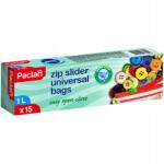 Paclan Univerzális Fagyasztózsák cipzárral 1L 15 db (5900942137107)