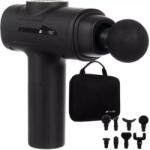 Malatec Rezgőpontos masszázspisztoly, test- és hátmasszírozó, 8 fej (23642)