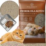 Real Animals Bentonit macskaalom Natúr 20 kg csomósodó pormentes Ultra nedvszívó (RC-K-2021)