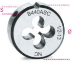 Beta 440ASC 5/16 Menetmetsző, UNC menet, krómacélból UNC5/16x18 (004400222)