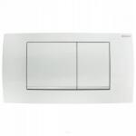 Geberit Öblítőgomb Twinline 30 fehér-chom 115899KJ1 wc-hez (115.899.kj.1)