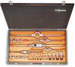 Beta 446ASG/C23 Krómacél menetfúró és menetmetsző készlet, hengeres gázmenet G1/8"-1 (004460085)