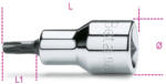 Beta 920TX 1/2"-osTorx® imbusz-Dugókulcs, krómozott, barnított hegy T50 (009200526)