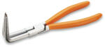 Beta 1034L 90°-os hajlított hosszúcsőrű Seeger-fogó, krómozott, PVC-bevonatú nyéllel 190mm (010340320)
