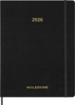 Moleskine naptár Essential Planners 2026 Fekete XXL Vertical Heti (8056999276515)