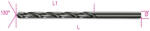 Beta 412L Hosszú csigafúró, HSS, köszörült, barnított 10, 00mm (004120264)