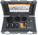 Beta 450/C9 Bimetall-koronafúrókészlet villanyszerelőknek, Ø 22 - 29 - 35 - 44 - 51 - 64 mm műanyag dobozban (004500305)