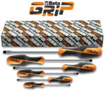 Beta 1260/S6 6 részes csavarhúzókészlet hasítottfejű csavarokhoz (1260) (012600306)