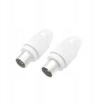 Hama koaxiális dugó Iec aljzat egyenes csatlakozókészlet (205212)