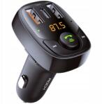 Rock B301 FM adó, Bluetooth, QC 3.0, USB, TF kártya, LED kijelző (RAU0688)