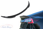  Tesla Model 3 fényes fekete Sport Performance style csomagtartó spoiler légterelő Optikai tuning 2017-