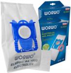 Electrolux 8x Porzsák Philips S-bag Elektrolux Porszívóhoz (2x - ELMB01K)