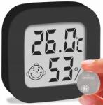 SATIS Digitális Szobahőmérő Higrométer Páratartalom Grafikus Komfortjelző (TERMOMETR CYFROWY POKOJOWY HIGROMETR 2W1)