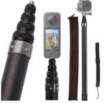 Alogy Monopod 310cm-es Teleszkópos Selfie Stick Bot GoPro 13 12 11 10 Dji Insta készülékhez (Selfie Stick Alogy 44-310cm 75013)