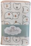 Soffi Baby Baby takaró pamut dupla vajszín koala 80x100cm (PATURA SOFFI BUMBAC 80*100 KOA-69906489)