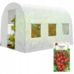 Zontex Fólia Alagút Kerti Üvegház Fólia 2x3 6m2 Sátor Fólia 3x2 Fehér (ZXF)