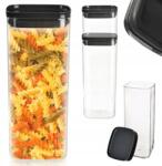 Dunya Konyhai Tároló Ömlesztett élelmiszerek kávé cukor só tészta 2, 1L (31152)