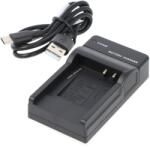 AccuCell USB töltő Panasonic CGA-S005 S005E S007 S008 Fuji NP-70 DB-60 DB-70 fényképezőgép videokamera