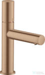 Hansgrohe AXOR UNO 110 mosdó csaptelep Zero fogantyúval, nem zárható leeresztővel, szálcsiszolt vörös arany hatású 45002310 (45002310)
